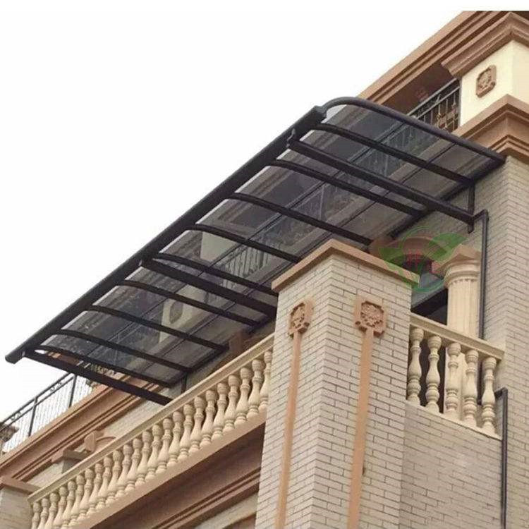 铝合金雨棚-阳光板雨阳棚-耐力板厂家